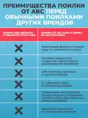 Белый бутылка поилка для собак с фильтром 330мл, для прогулок, дорожная бутылка для воды