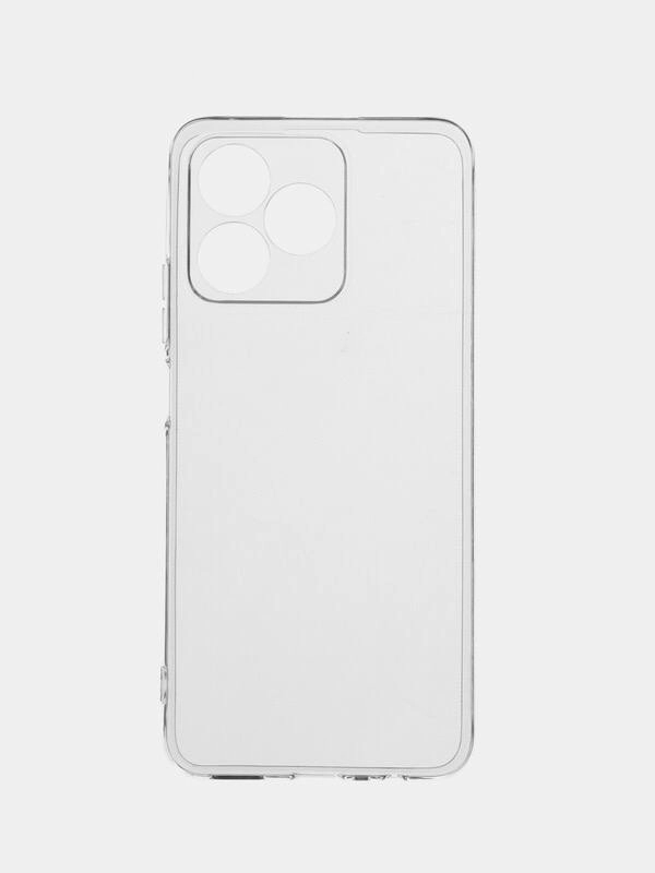 Чехол Realme C51, C53 (Реалми C51, С53) / Realme Note 50 прозрачный, силиконовый