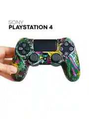 Зеленый защитный силиконовый чехол для геймпада Sony PlayStation 4 DualShock, накладка на джойстик