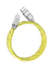 Золотой кабель Usb-Lightning быстрая зарядка на айфон