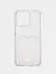 Чехол для Realme C51,C53 /Реалми C51,С53 /Realme Note 50, прозрачный, с карманом для карты