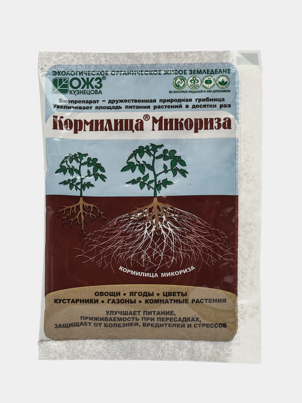 Удобрение "Кормилица Микориза" для корнеобразования