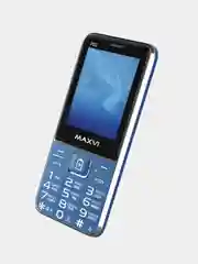 Синий кнопочный телефон Maxvi P22