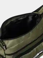 Зеленый пятислойная мужская сумка, через плечо