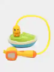 Желтый игрушка для ванны, уточки с душем и кораблик