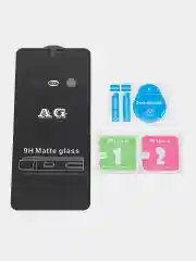 Черный защитное матовое стекло для Samsung Galaxy A05 / A05s (Самсунг Галакси А05 /  А05c)