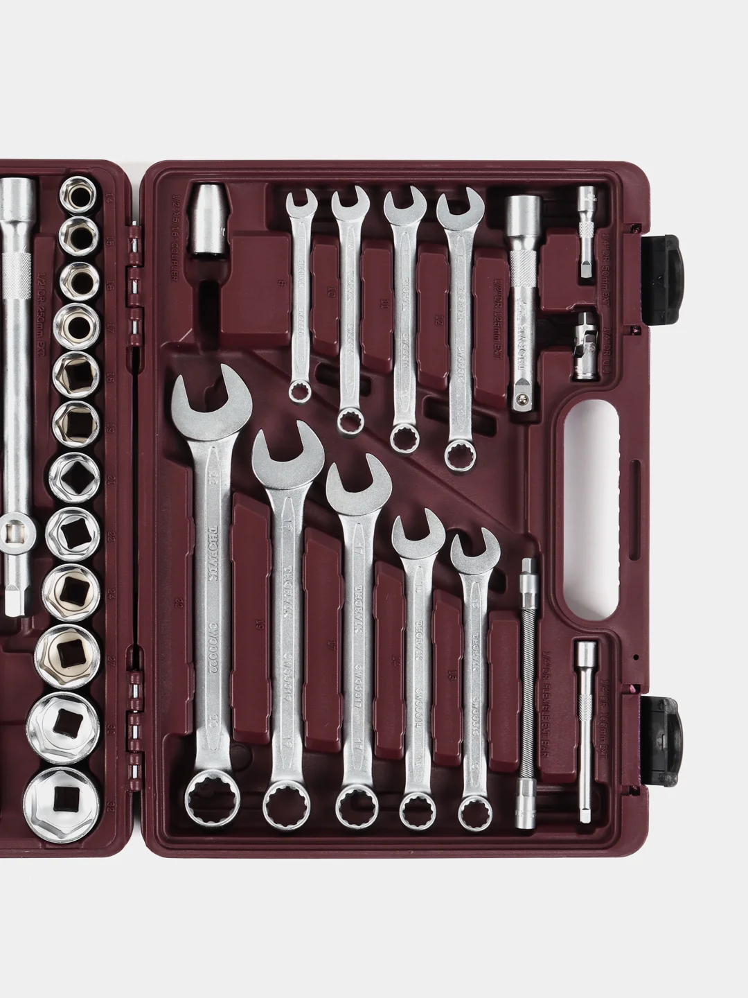 UTS0082 Набор инструмента универсальный 1/4", 1/2"DR, 82 предмета