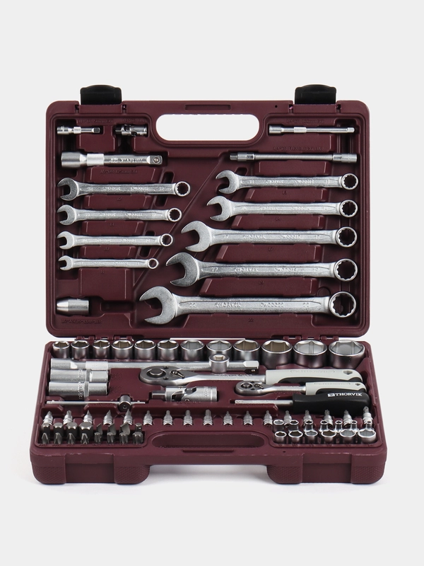 UTS0082 Набор инструмента универсальный 1/4", 1/2"DR, 82 предмета