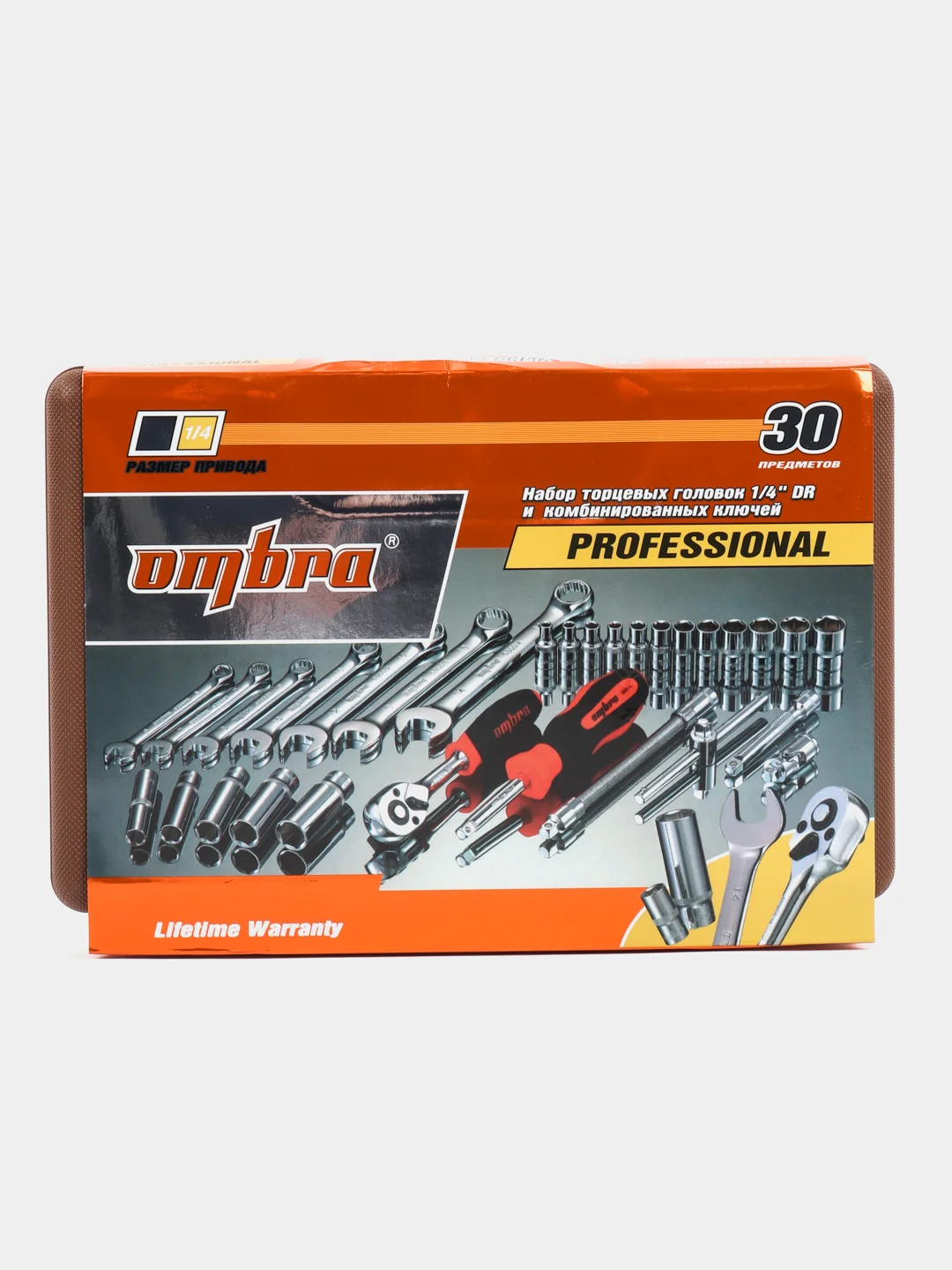 Набор инструмента Омбра, 30 предметов 1/4"DR OMT30S 055482