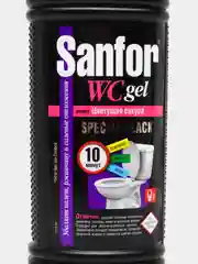 Жидкое чистящее средство Sanfor WС гель Speсial black, 1000 г