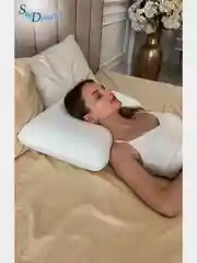 SkyDreams Ортопедическая подушка CLASSIC с эффектом памяти, трикотаж п/э, 60х40х14 см