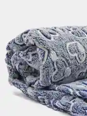 Серый плед светящийся в темноте, 7 видов, 180*200 см