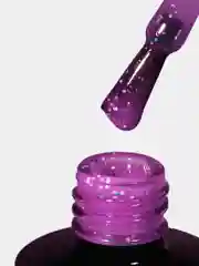 Сиреневый гель лак Foxy Expert LOLLIPOP светящийся в темноте 8ml