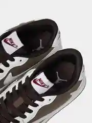 Коричневый мужские кроссовки с логотипом Nike Air Jordan low