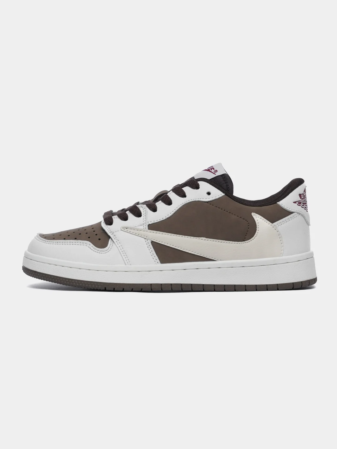 Коричневый мужские кроссовки с логотипом Nike Air Jordan low