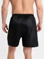 Черный шорты мужские, спортивные, пижамные, черные с драконом, трусы с принтом, шелковые