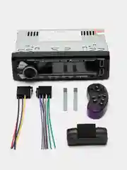 Зеленый автомагнитола Pioneer 1 DIN для авто - с поддержкой (Bluetooth/USB/AUX/FM)