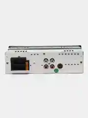 Красный автомагнитола Pioneer 1 DIN для авто - с поддержкой (Bluetooth/USB/AUX/FM)