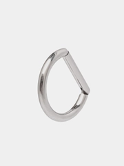 Кольцо-кликер  для пирсинга, из титана, серия "TITANIUM" для носа, уха