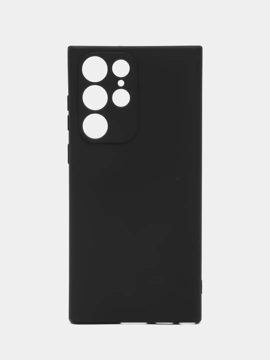 Угольный чехол Samsung Galaxy S22 Ultra, Самсунг Галакси С22 Ультра силиконовый, матовый, черный