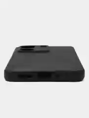 Угольный чехол Xiaomi Redmi 13C / Poco C65 / Сяоми Редми 13С / Поко С65, черный, силиконовый