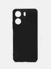 Угольный чехол Xiaomi Redmi 13C / Poco C65 / Сяоми Редми 13С / Поко С65, черный, силиконовый