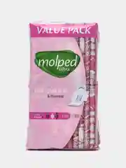 Прокладки женские Molped Ultra Super, супер впитывающие, 14 шт, 5 капель