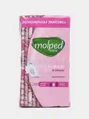 Прокладки женские Molped Ultra Super, супер впитывающие, 14 шт, 5 капель