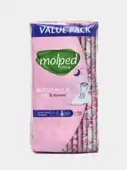 Прокладки женские Molped Ultra Night, ночные, 12 шт, удлиненные, 6 капель
