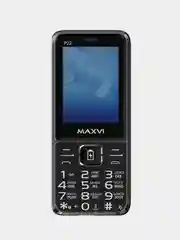 Черный кнопочный телефон Maxvi P22