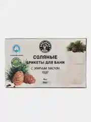 Соль для бани и сауны на камни, брикеты, таблетки