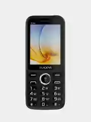 Черный мобильный телефон MAXVI K15n