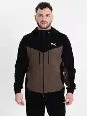 Оливковый спортивный костюм мужской с капюшоном