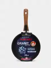 Сковорода Kukmara 22 см Granit Ultra original, съемная ручка soft touch, литой алюминий
