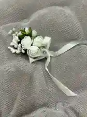 Мятный бутоньерка