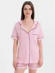 Конфетный пижама женская, с шортами и рубашкой, 4 принта