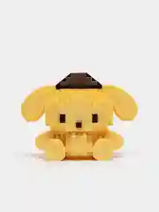 Бежевый меланж детский 3D конструктор, игрушка развивающая, Hello Kitty, Kuromi, Пикачу, фигурки из аниме