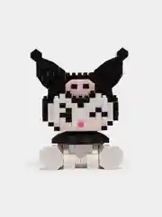 Аметистовый детский 3D конструктор, игрушка развивающая, Hello Kitty, Kuromi, Пикачу, фигурки из аниме