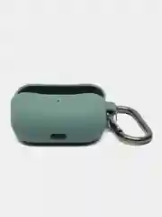 Тёмно-зелёный чехол-кейс для наушников AirPods Pro, силиконовый