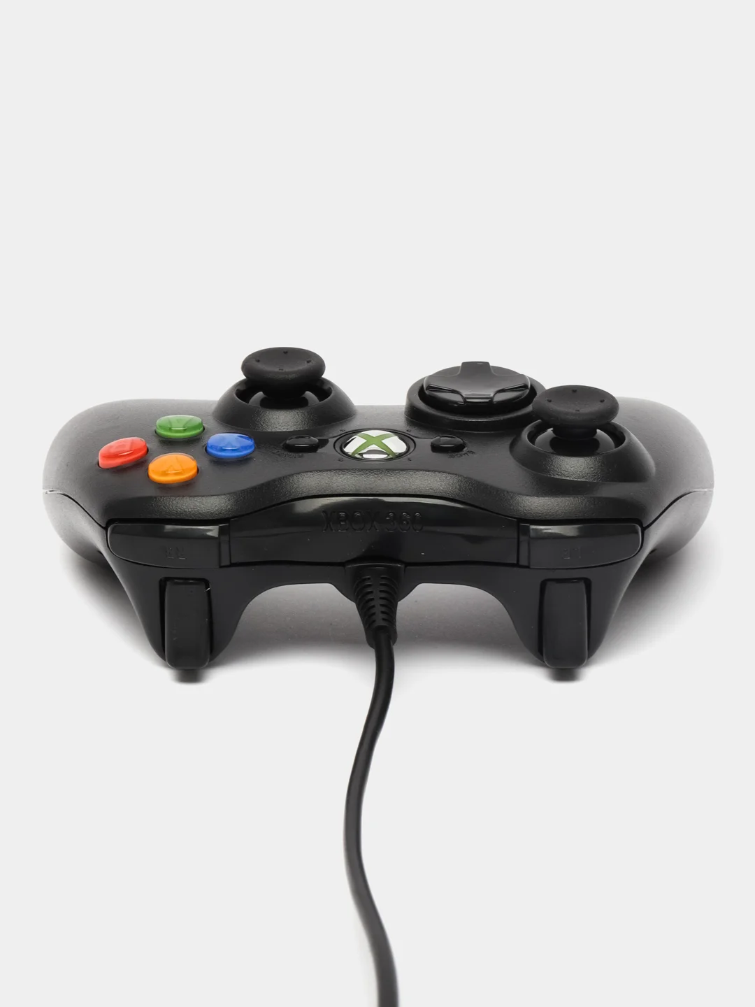 Синий джойстик XBOX 360 Wired Controller, геймпад проводной, с вибрацией
