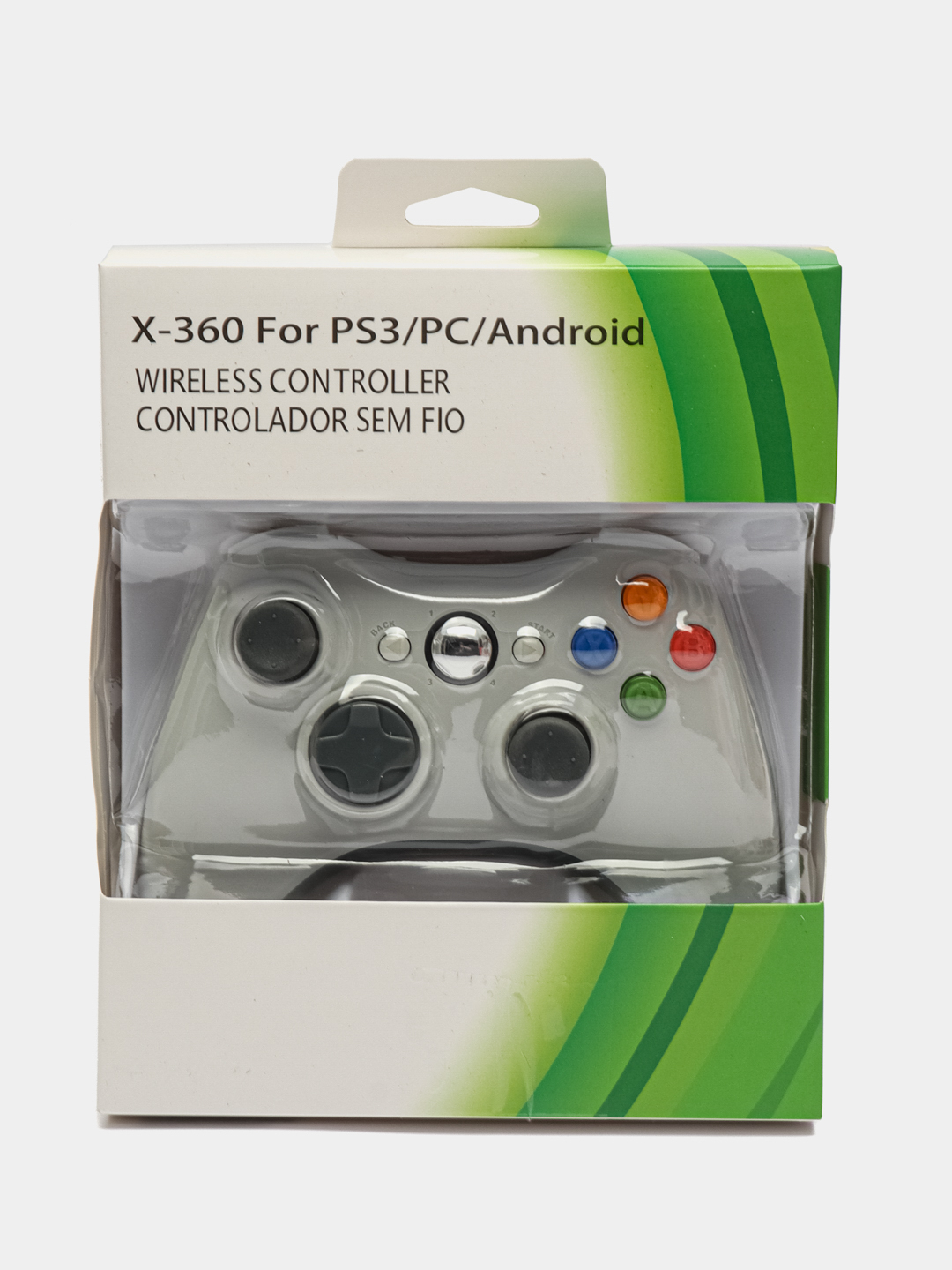 Джойстик XBOX 360 2.4G Wireless беспроводной с вибрацией, геймпад для PC,  Android купить по цене 1260 ₽ в интернет-магазине Магнит Маркет