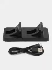 Черный зарядная станция зарядка для геймпадов PS4 Dual Charging Station TP4-002 / DOBE TP4-18125