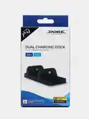 Черный зарядная станция зарядка для геймпадов PS4 Dual Charging Station TP4-002 / DOBE TP4-18125