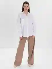 Белый рубашка женская