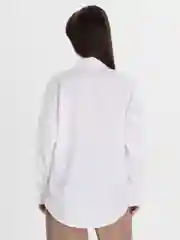 Белый рубашка женская