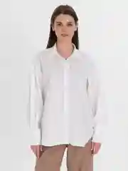Молочный рубашка женская