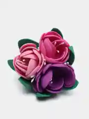 Аметистовый резинки из фоамирана