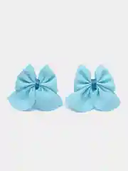 Голубой бантики из фоамирана