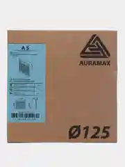 Вытяжной вентилятор 125 Auramax А 5 тонкий в кухню ванную туалет