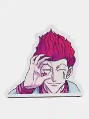 Значок деревянный по аниме "Хантер х Хантер / Hunter x Hunter"